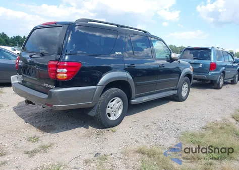2003 Toyota Sequoia Sr5 V8 from USA, damaged, VIN 5TDBT44A03S145051